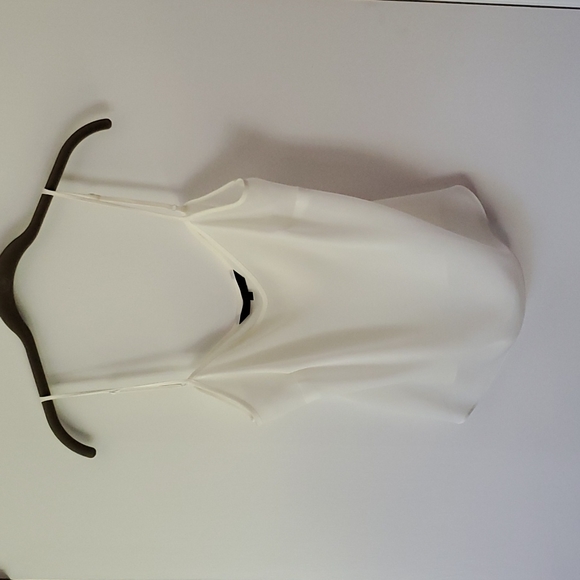 Coast. Off-white and black polka dot blouse with camisole, UK size 16/US size 12 - Picture 3 of 4